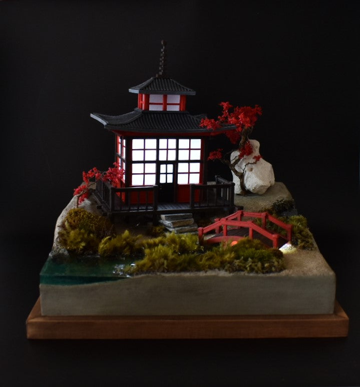 Diorama Japanese Scene