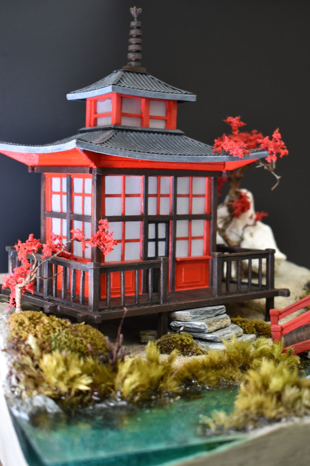 Diorama Japanese Scene