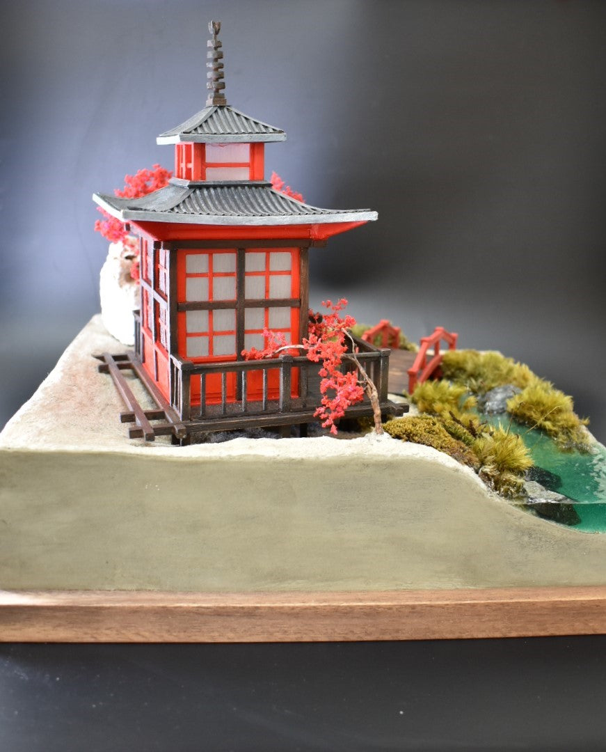 Diorama Japanese Scene