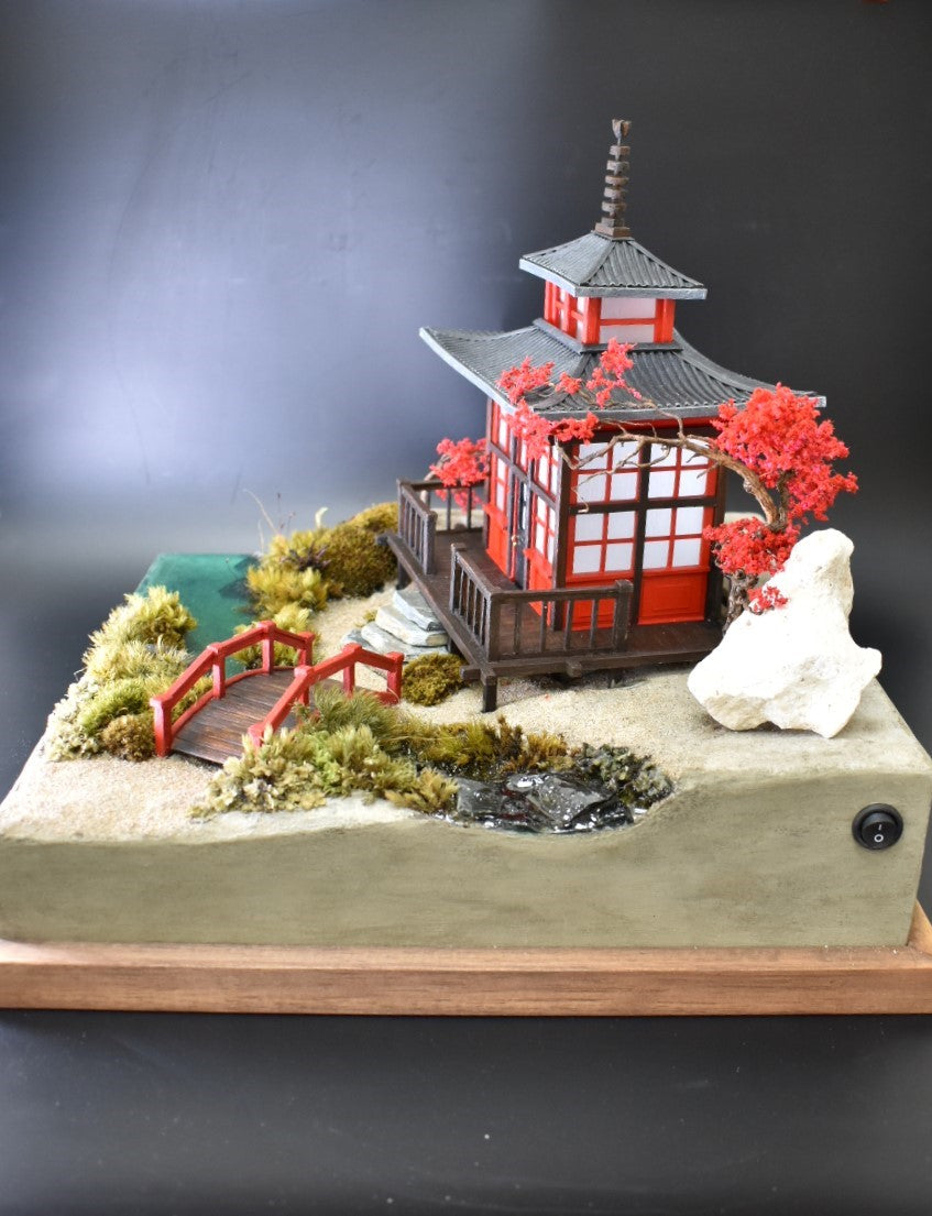 Diorama Japanese Scene