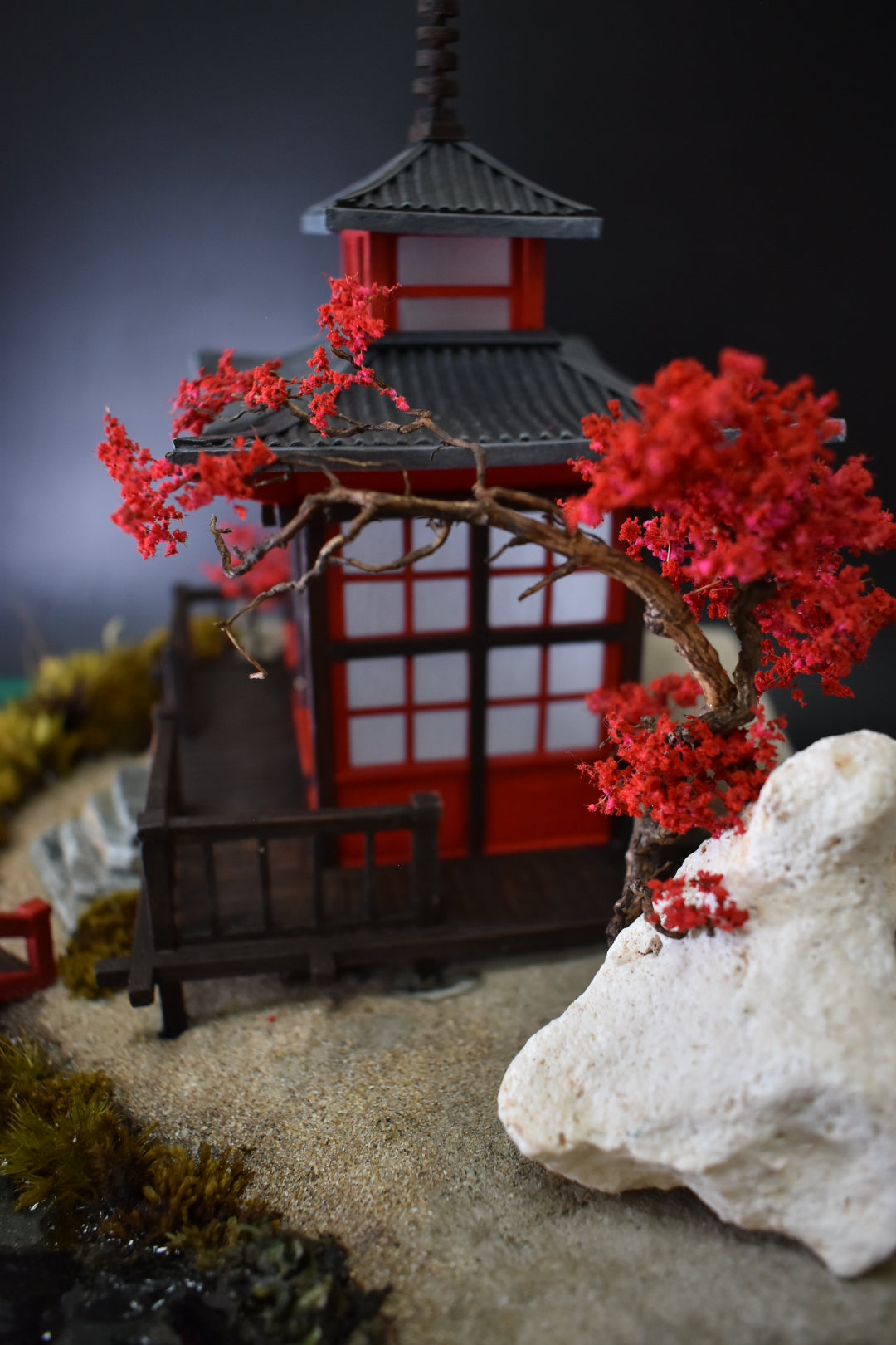 Diorama Japanese Scene