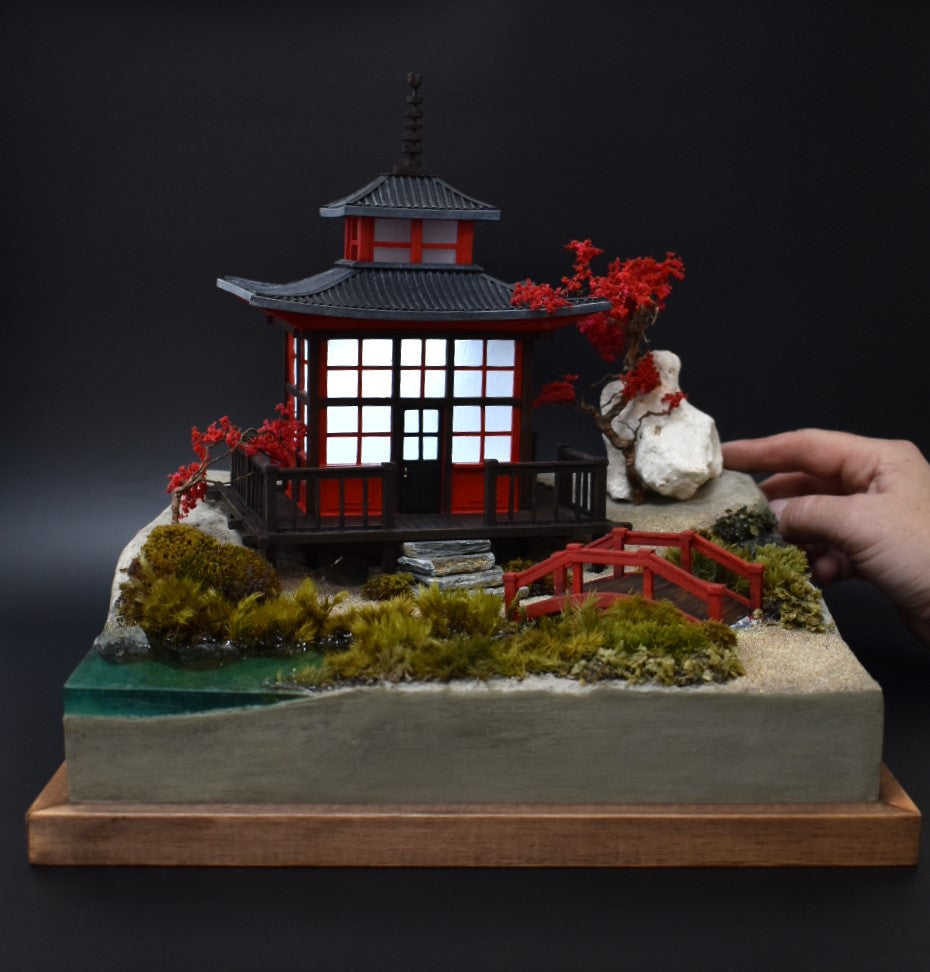 Diorama Japanese Scene