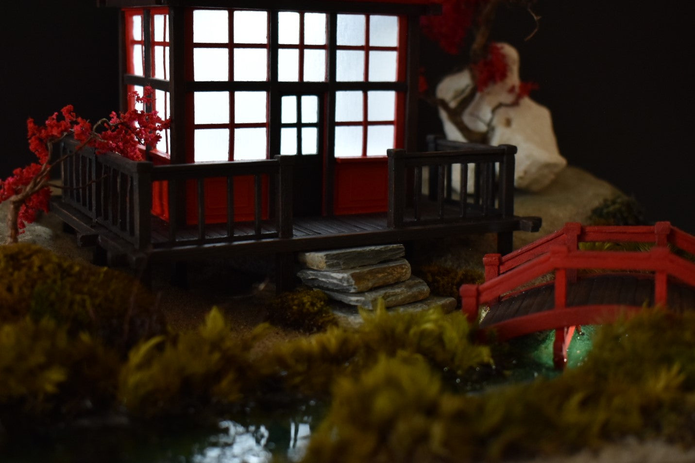 Diorama Japanese Scene