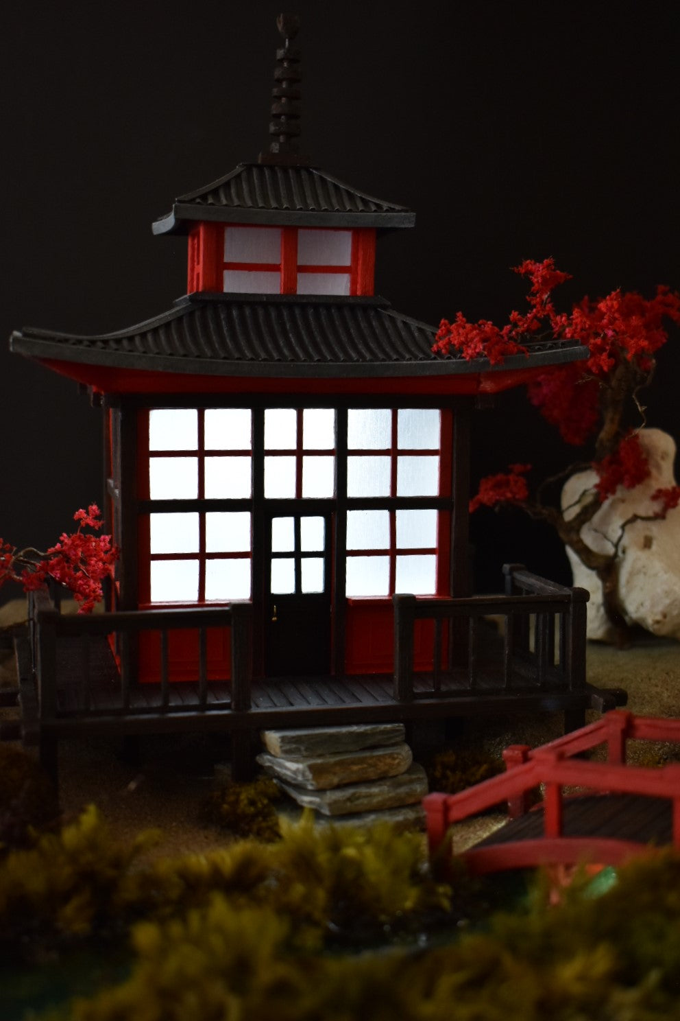 Diorama Japanese Scene