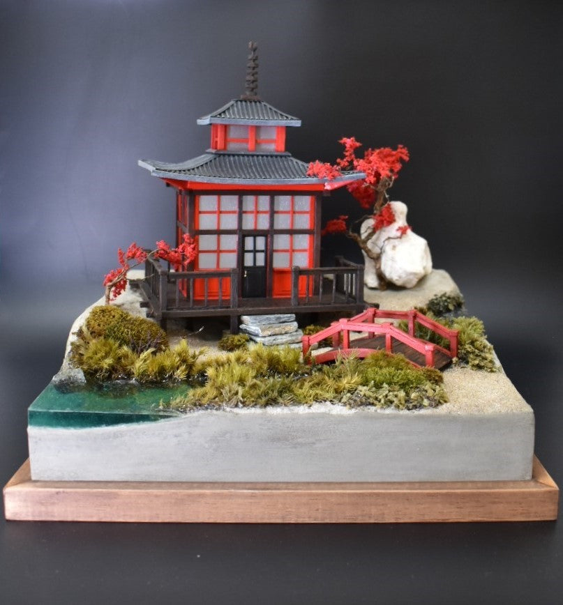 Diorama Japanese Scene