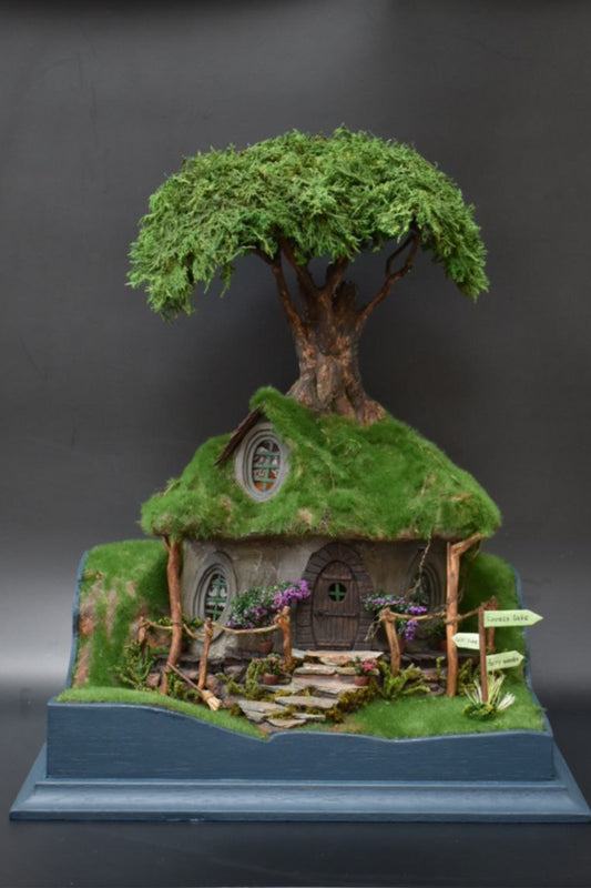 Handmade Diorama Fantasy Tree House